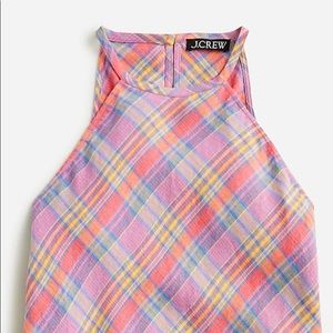 J.Crew madras top